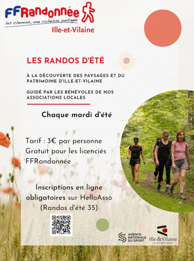 affiche de l'évènement Randos d'éte 2025
